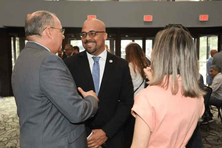 Networking at NSA TradeShow